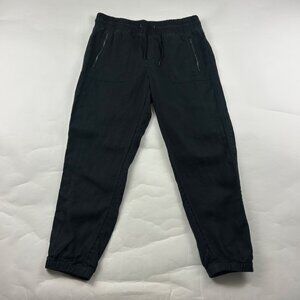 Athleta Black Linen Cabo Jogger Pant 10